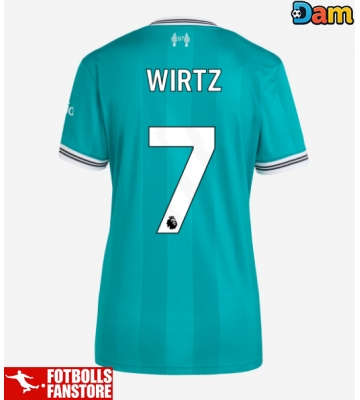 Liverpool Florian Wirtz #7 Tredje Tröja Dam 2025-26 Kortärmad